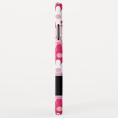 Modern Pink Floral Pattern Daisy Flowers Monogram Case-Mate iPhone Case (Achterkant/rechts)