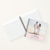 Modern Pink Foto Weddenschap Boek (Binnen)