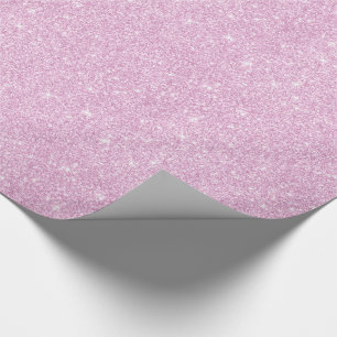 Modern Pink Glitter Girly Cadeaupapier