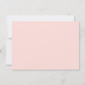 Modern Pink & Gold Champagne Bubble Vrijgezellenfe Kaart (Achterkant)