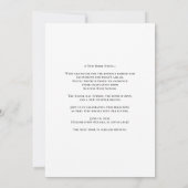 Modern Pink Graduation Invitation Kaart (Achterkant)