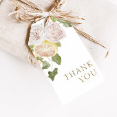 Modern Pink Lemonade Summer Bedankt voor je plezie Cadeaulabel