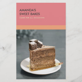 MODERN PINK PEACH FOTO TEMPLATE KLASSEN WORKSHOP FLYER