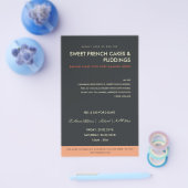 MODERN PINK PEACH FOTO TEMPLATE KLASSEN WORKSHOP FLYER (Enkel)