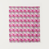 MODERN PINK ROSE TAPESTRY WANDKLEED (Voorkant)