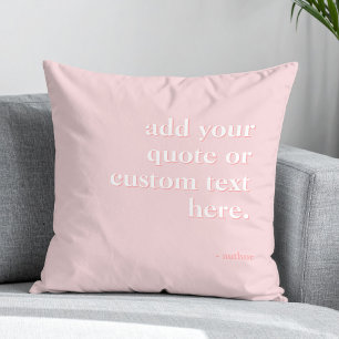 Modern Pink Voeg uw eigen offerte toe Kussen