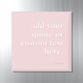Modern Pink Voeg uw eigen offerte toe Magneet