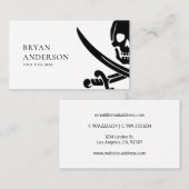 Modern Pirate Visitekaartje (Voorkant / Achterkant)