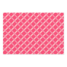 Modern pittig rood roze geometrisch