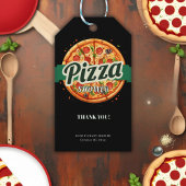 Modern Pizza Party Baby shower Cadeaulabel