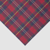 Modern Plaid Christmas Gift  Tissuepapier (Detail)