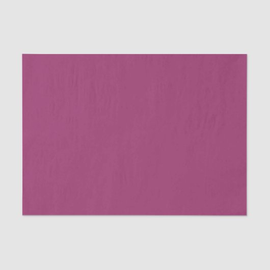 Modern Plain Colored Berry Boho Tissuepapier (Voorkant)