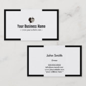 Modern Plain Grapes Winery Visitekaartje (Voorkant / Achterkant)