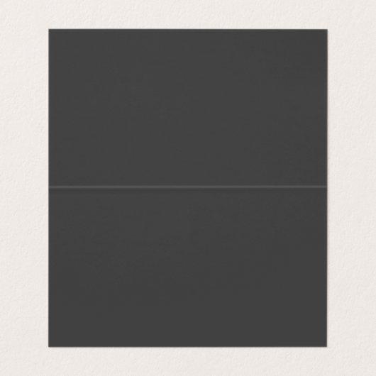 Modern Plain Professioneel Minimalistisch Grijs Ge Visitekaartje (Binnenkant ongevouwen)