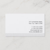 Modern Plain Real Estate Broker Visitekaartje (Achterkant)