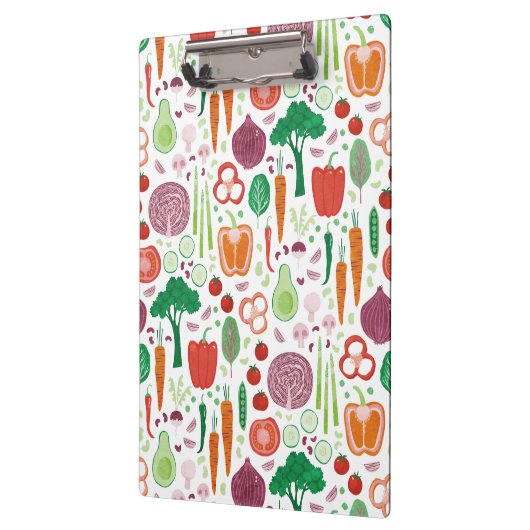 Modern plantaardig patroon klembord (Links)