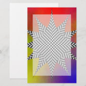 Modern Plasma door Kenneth Yoncich Briefpapier (Voorkant / Achterkant)