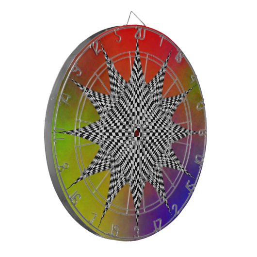 Modern Plasma door Kenneth Yoncich Dartbord (Voorkant Links)