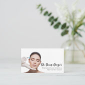 Modern Plastic Surgery & Rejuvenation Center Busin Visitekaartje (Staand voorkant)