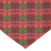 Modern platform voor vakantiespelden in rode groen tafelkleed (Gekanteld)