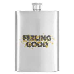 Modern, playful, cheerful design of Feeling Good Flacon