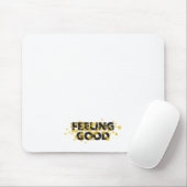 Modern, playful, cheerful design of Feeling Good Muismat (Met muis)