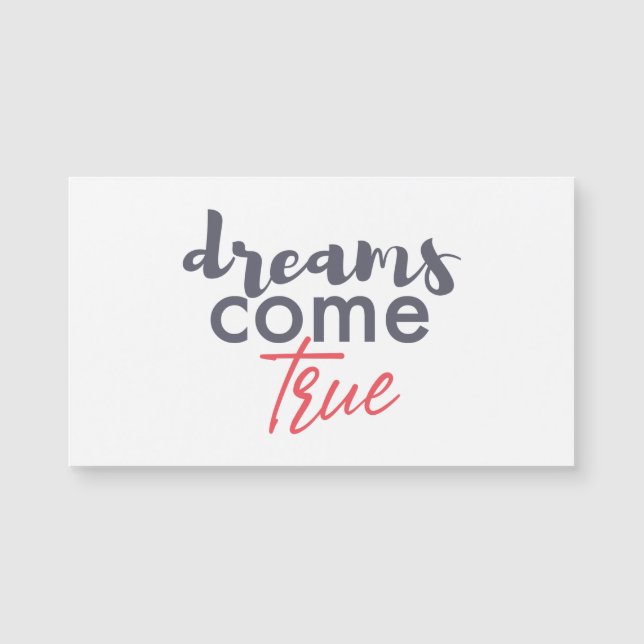Modern playful graphic design of Dreams Come True (Voorkant)
