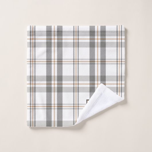 Modern Plays Porcelain White Bad Handdoek (Wasdoekje)