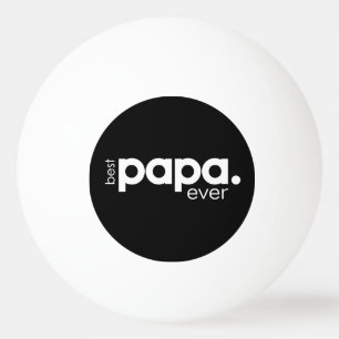 Modern plezier beste papa ooit pingpongbal