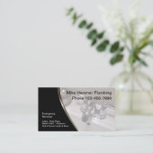 Modern Plumber Sink Faucet Design Visitekaartje (Staand voorkant)