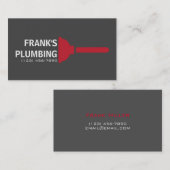 Modern Plumbing Company Visitekaartje (Voorkant / Achterkant)