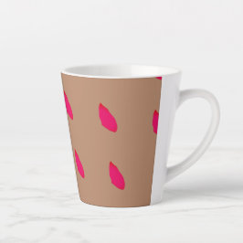 Modern poëtisch ontwerp Latte Mok