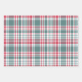 Modern Poinsettia Buffalo Check + Pset Inpakpapier Vel (Voorkant 2)