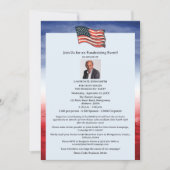 Modern Politiek Fondsenwervingsevenement Kaart (Voorkant)