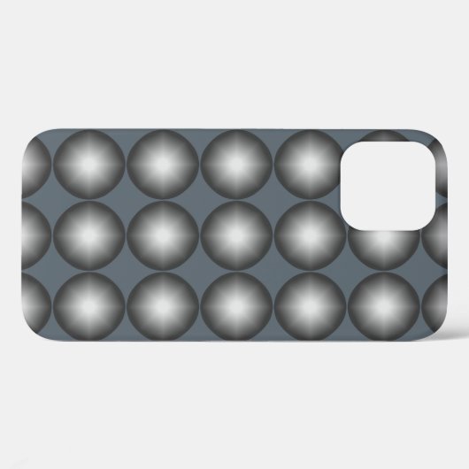 Modern Polka Dot Pattern Case-Mate iPhone Case (Achterkant (horizontaal))