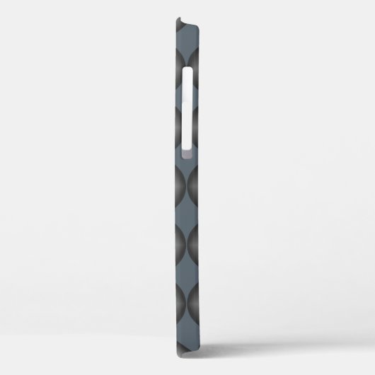 Modern Polka Dot Pattern Case-Mate iPhone Case (Achterkant / Links)