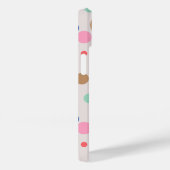 Modern Polka Dot Pattern Case-Mate iPhone Case (Achterkant / Rechts)
