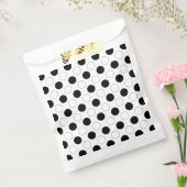 Modern Polka Dots Bedankzakje (Gezegeld)