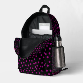 Modern Polka Dots Bedrukte Rugzak