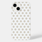 Modern Polka Dots Case-Mate iPhone Case (Achterkant)