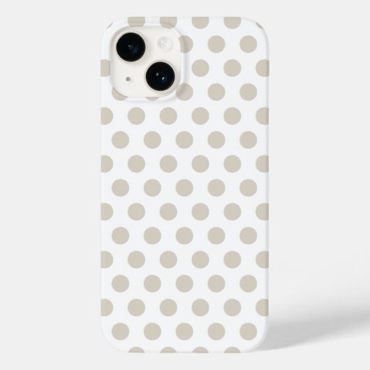 Modern Polka Dots Case-Mate iPhone Case (Achterkant)