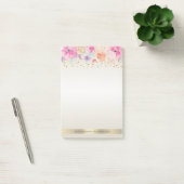 Modern Polka Dots, Confetti, Flowers - Gepersonali Post-it® Notes (Kantoor)