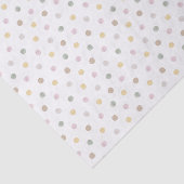 Modern Polkadot Weefselpapier Tissuepapier (Detail)