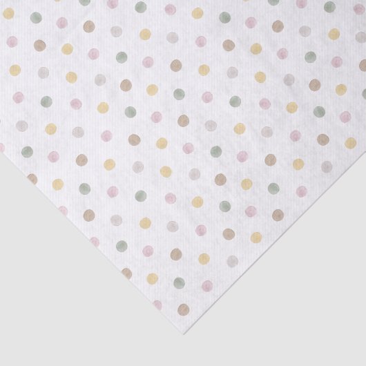 Modern Polkadot Weefselpapier Tissuepapier (Detail)