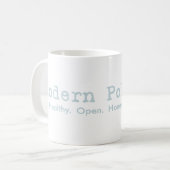 Modern Poly Mok (Voorkant links)