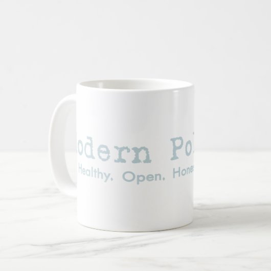 Modern Poly Mok (Voorkant links)