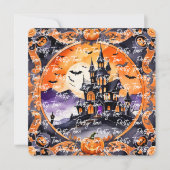 Modern pompoen Halloween herfst Collectie Kaart (Voorkant)