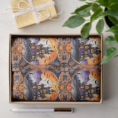 Modern pompoen Halloween herfst Collectie Tissuepapier (Geschenk)