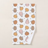 Modern pompoen patroon - badhanddoek set bad handdoek (Handdoek)