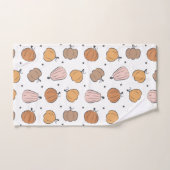 Modern pompoen patroon - badhanddoek set bad handdoek (Handdoek)